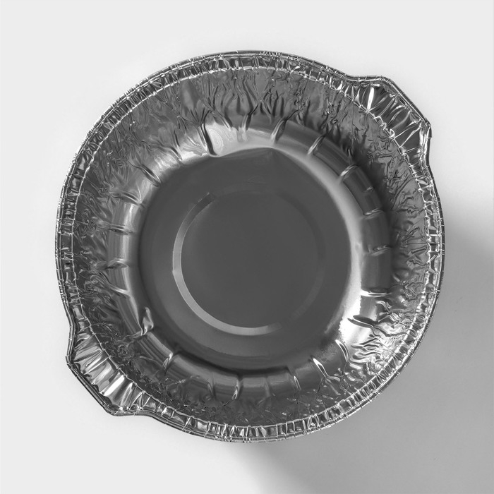 Казан форма для запекания (кастрюля с крышкой) из фольги, 5 л Казан форма для запекания (кастрюля с крышкой) из фольги, 5 л