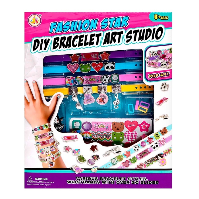 Набор для создания украшений «Милые браслеты» Набор для создания украшений «Милые браслеты»