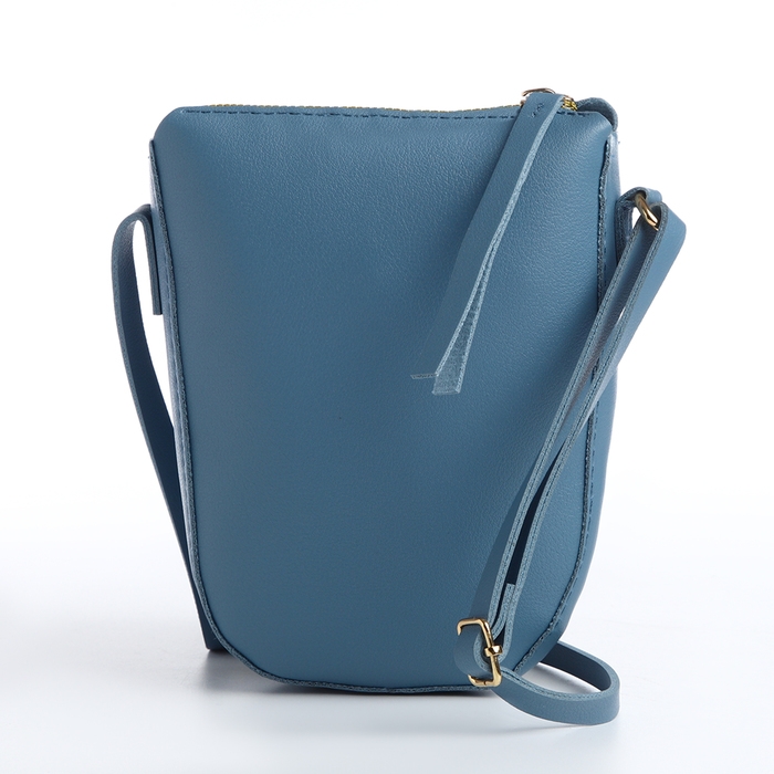 Сумка женская кросс-боди на молнии, цвет синий Сумка женская кросс-боди на молнии, цвет синий