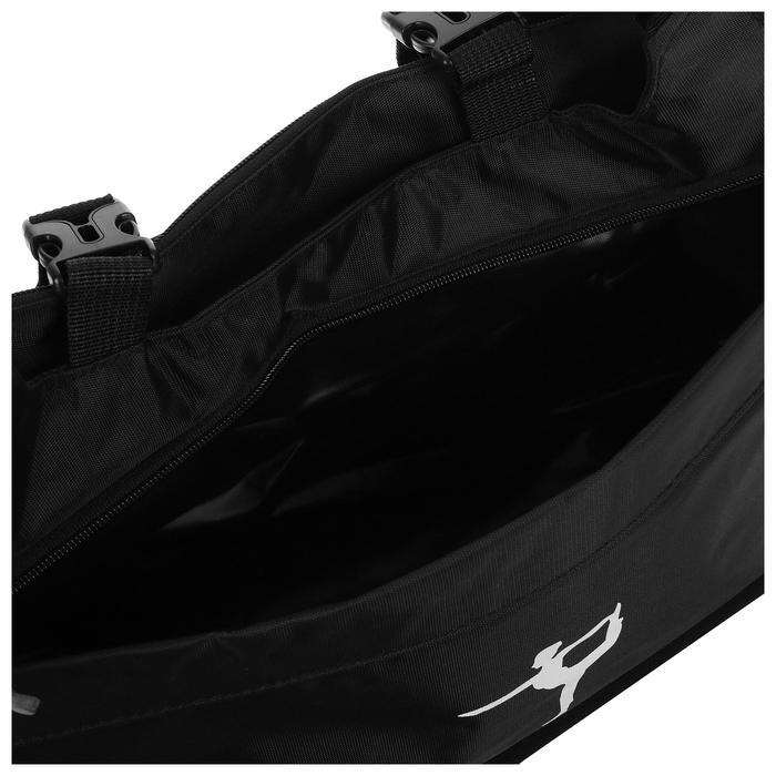 Сумка для йоги Sangh, 46х27х25 см, цвет чёрный Сумка для йоги Sangh, 46х27х25 см, цвет чёрный