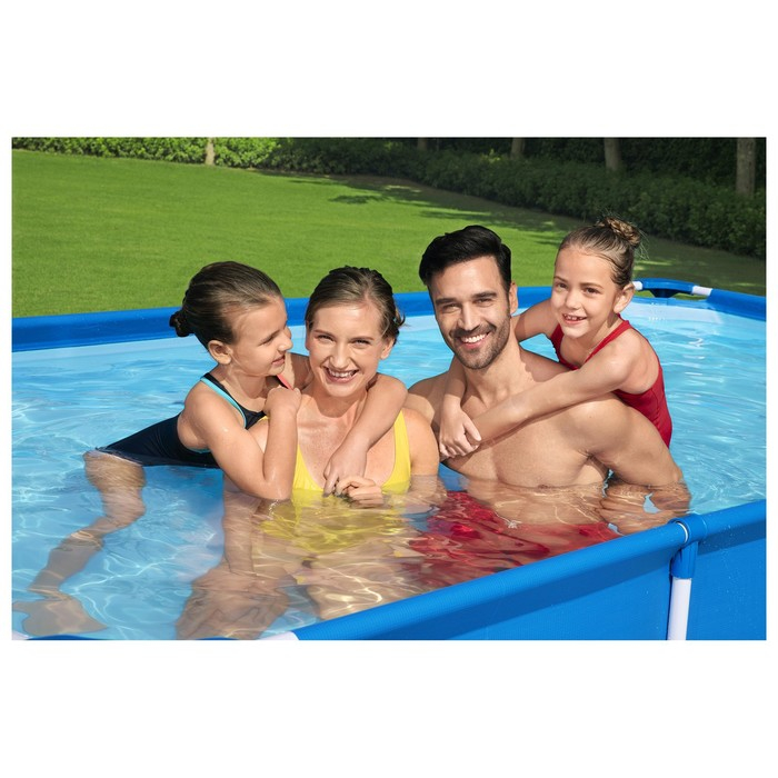 Бассейн каркасный Steel Pro, 400 х 211 х 81 см, фильтр-насос, 56424 Bestway Бассейн каркасный Steel Pro, 400 х 211 х 81 см, фильтр-насос, 56424 Bestway