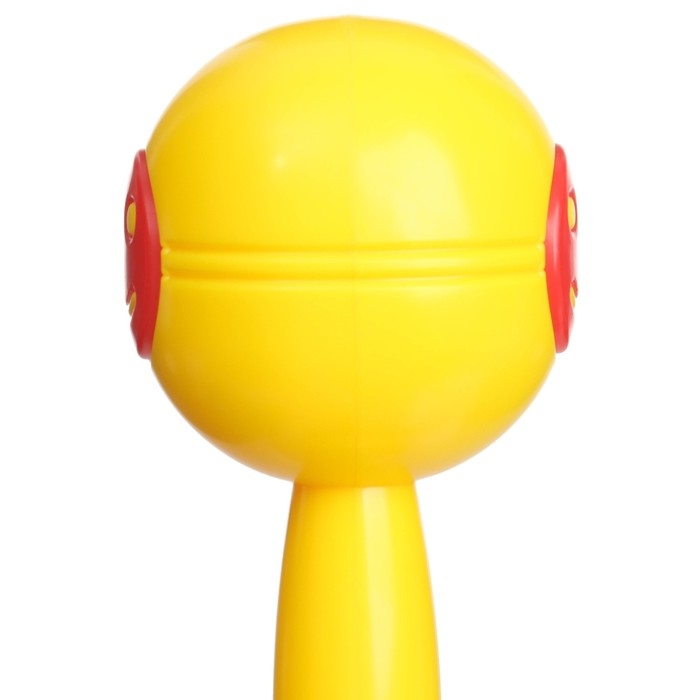 Погремушка «Перкуссия», шейкер, цвет желтый/красный, Крошка Я