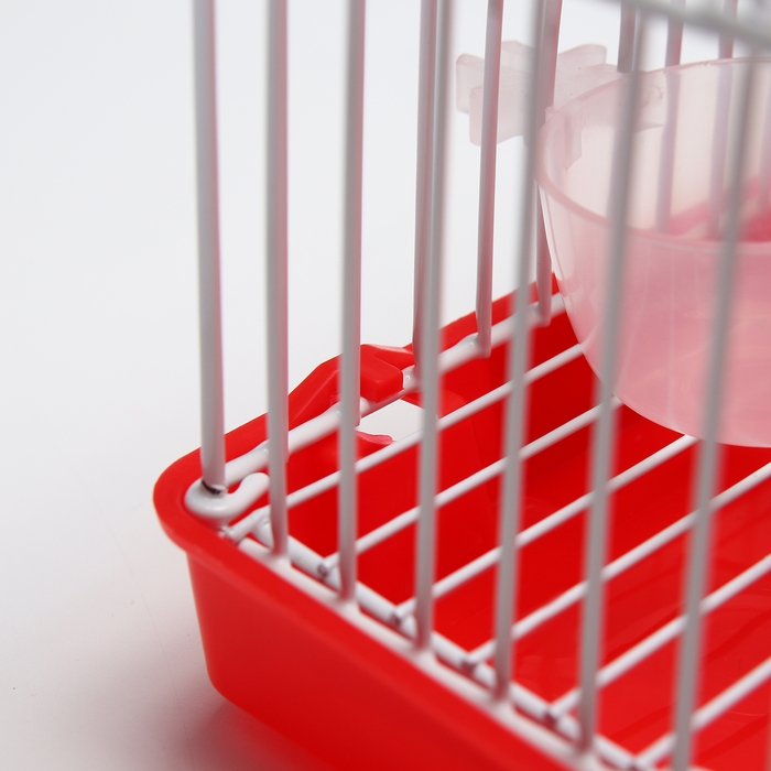 Клетка для грызунов укомплектованная RT-2t, 22 х 16 х 20 см, красная (фасовка 30 шт) Клетка для грызунов укомплектованная RT-2t, 22 х 16 х 20 см, красная (фасовка 30 шт)