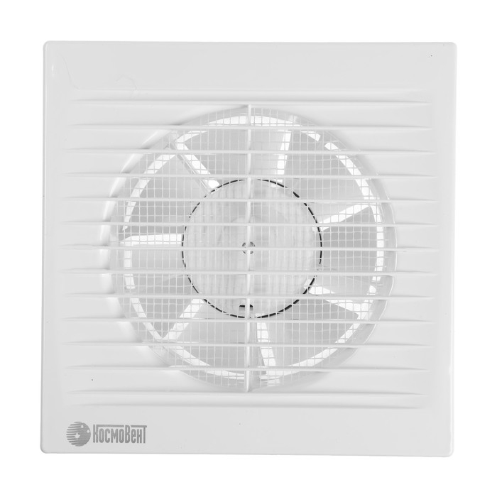 Вентилятор вытяжной Вентилятор вытяжной "КосмоВент" В125ВКш, d=125 мм, 12 Вт, 222 м³/ч, с выключ, подшипник