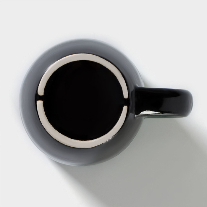 Кружка фарфоровая Verde notte, 300 мл, фарфор