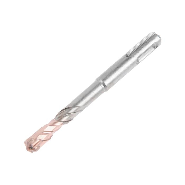 Бур по бетону ТУНДРА, крестовый наконечник, двойная спираль, SDS-plus, 10 х 110 мм Бур по бетону ТУНДРА, крестовый наконечник, двойная спираль, SDS-plus, 10 х 110 мм