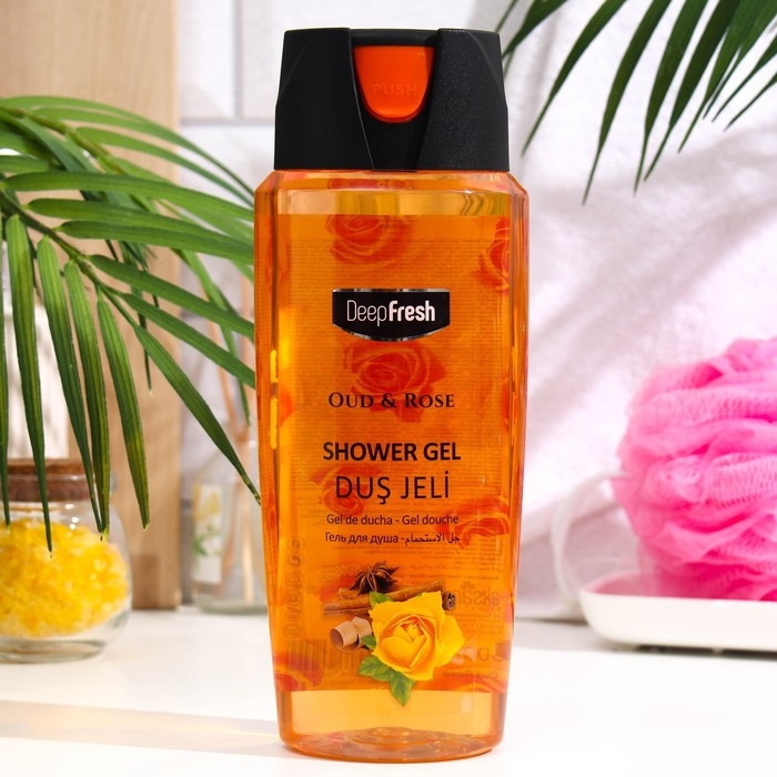 Гель для душа Гель для душа "Корица и Роза", 500 мл