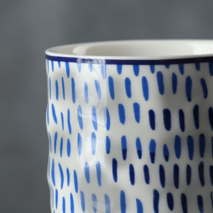 Кружка керамическая Rain, 350 мл, цвет белый Кружка керамическая Rain, 350 мл, цвет белый