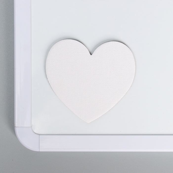 Набор холстов на магните «Сердце», 7,5 см, 4 шт Набор холстов на магните «Сердце», 7,5 см, 4 шт