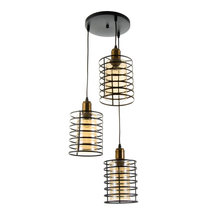 Светильник BayerLux Светильник BayerLux "Лендер" 3хЕ27 40Вт чёрный