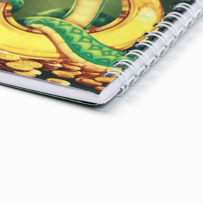 Блокнот новогодний двойной на гребнях «Поймай удачу за хвост» Блокнот новогодний двойной на гребнях «Поймай удачу за хвост»