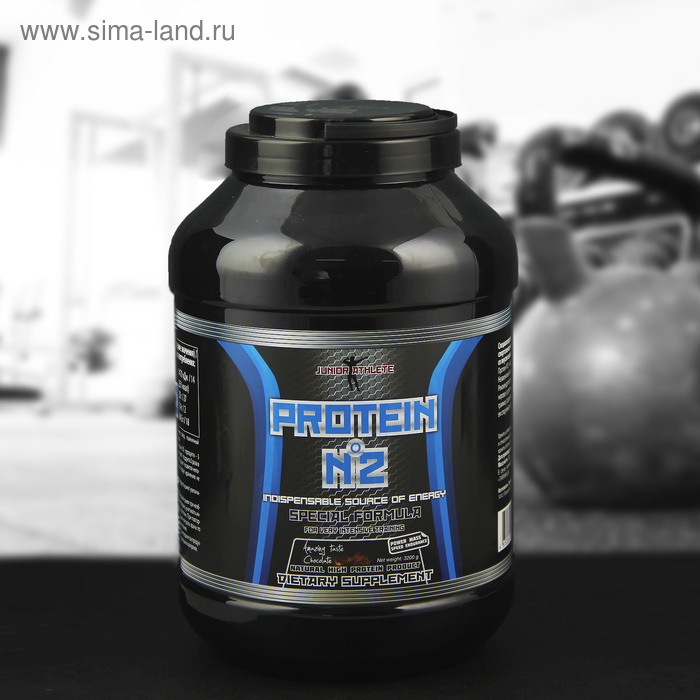 Гейнер Юниор №2, шоколад, спортивное питание, 3200 г