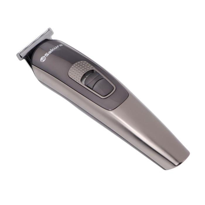 Триммер Sakura SA-5531BK, для бороды/усов/головы, 3-12 мм, 9 насадок, АКБ, чёрный Триммер Sakura SA-5531BK, для бороды/усов/головы, 3-12 мм, 9 насадок, АКБ, чёрный