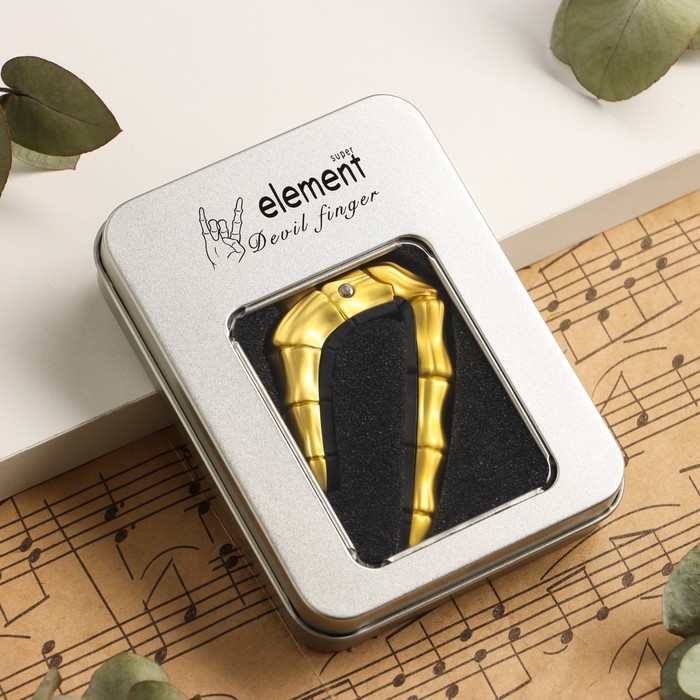 Каподастр для гитары Music Life Череп, золотой Каподастр для гитары Music Life Череп, золотой