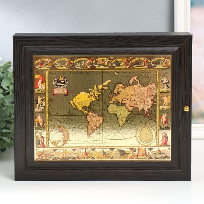 Ключница Ключница "Карта" 26х31 см МИКС