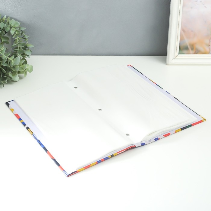 Фотоальбом на 300 фото 10х15 см  Фотоальбом на 300 фото 10х15 см "Color geometry" 33,5х17,5х5 см