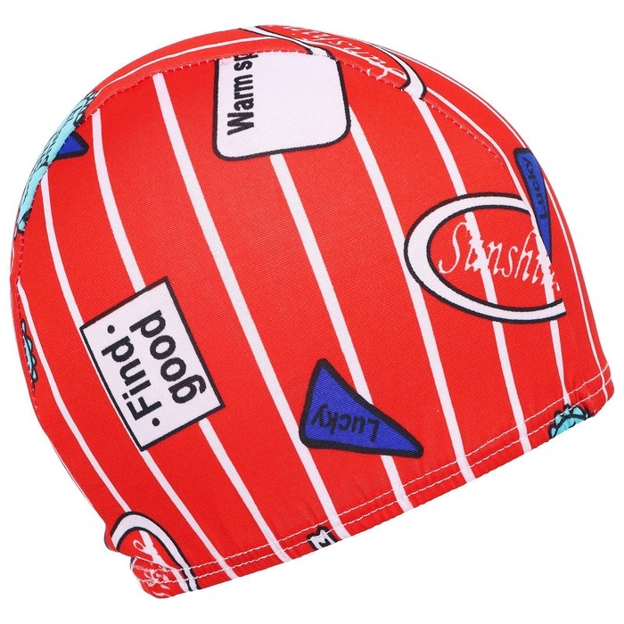 Шапочка для плавания подростковая ONLYTOP, тканевая, обхват 46-52 см, цвета МИКС Шапочка для плавания подростковая ONLYTOP, тканевая, обхват 46-52 см, цвета МИКС