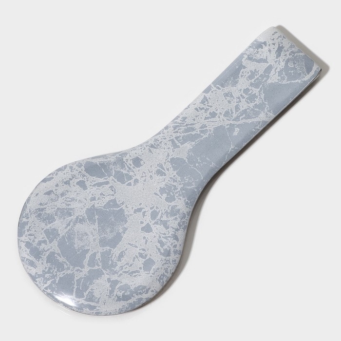 Подставка под ложку Magistro «Мрамор», 24×11×1 см, цвет чёрный Подставка под ложку Magistro «Мрамор», 24×11×1 см, цвет чёрный