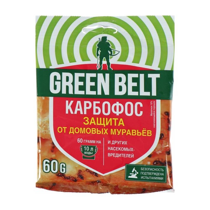 Средство  Карбофос от насекомых-вредителей 60 г Средство  Карбофос от насекомых-вредителей 60 г