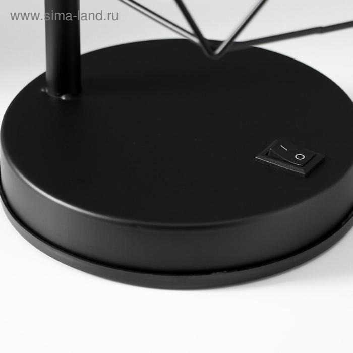 Ночник 16129/1 LED от батареек 3хАА черный 13,5х16х30 см