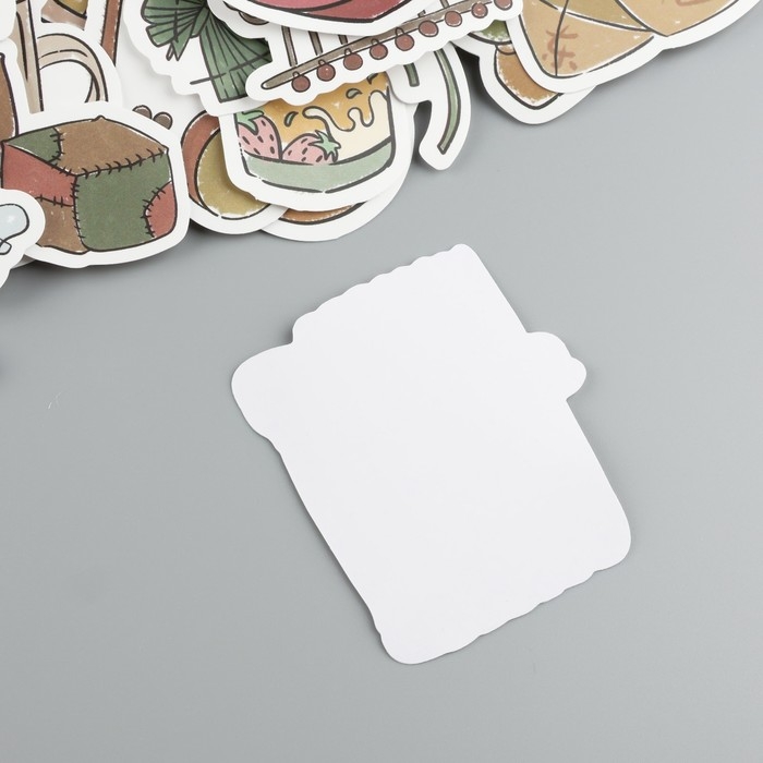 Наклейки пластик Наклейки пластик "Связь" набор 60 шт 10х12 см