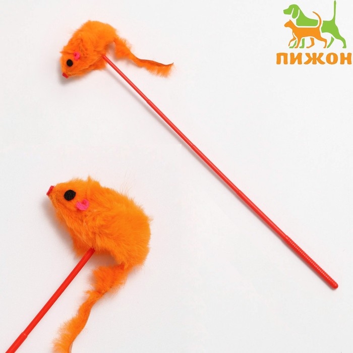 Дразнилка  Дразнилка "Мышь на палочке", красная