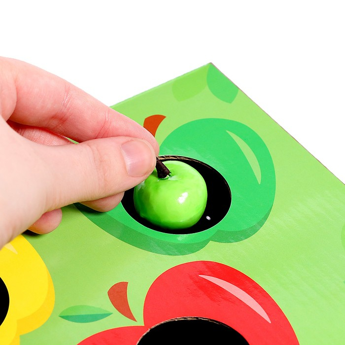 Развивающий сортер «Цветные яблочки» Развивающий сортер «Цветные яблочки»