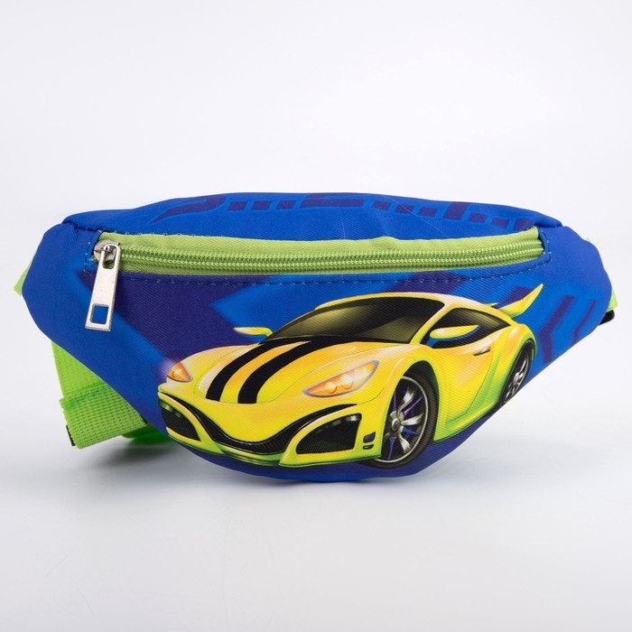 Сумка детская поясная для мальчика «Машина» 20 см х 10 см х 6 см Сумка детская поясная для мальчика «Машина» 20 см х 10 см х 6 см