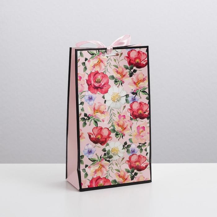 Пакет подарочный с лентой, упаковка, «You are beautiful», 13 х 23 х 7 см Пакет подарочный с лентой, упаковка, «You are beautiful», 13 х 23 х 7 см