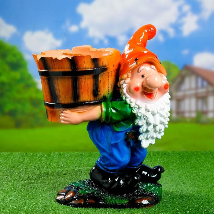 Фигурное кашпо Фигурное кашпо "Гном" средний 20х30х40 см