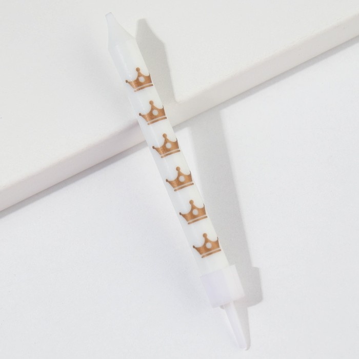 Свечи для торта «С Днем рождения», 6 шт., 9 х 0,8 см Свечи для торта «С Днем рождения», 6 шт., 9 х 0,8 см