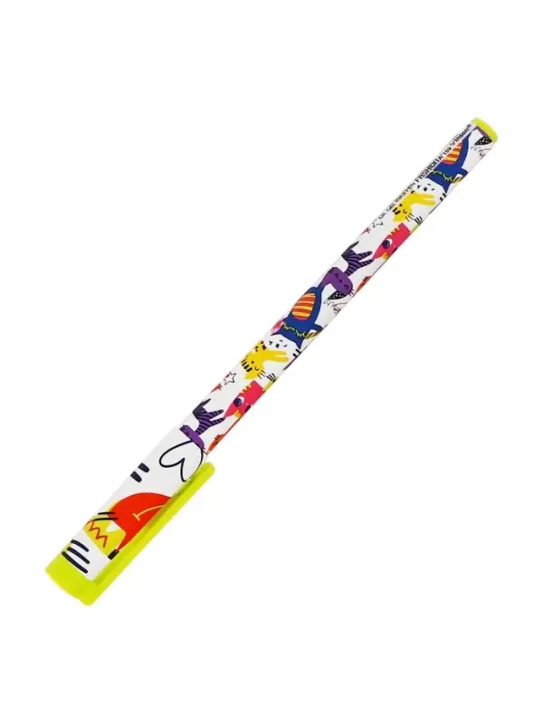 Ручка шариковая маслянная 0,7мм, корпус софттач с рисунком Ручка шариковая маслянная 0,7мм, корпус софттач с рисунком "Vinson" синяя