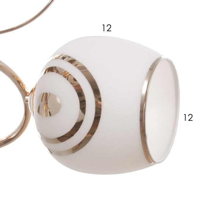 Люстра Люстра "Дорис" 3х40Вт Е27 Золото МОДЕЛЬ: 2679462