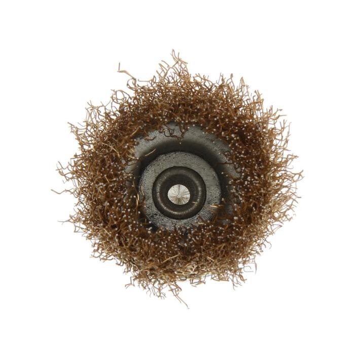 Щетка металлическая для дрели ТУНДРА, со шпилькой,  Щетка металлическая для дрели ТУНДРА, со шпилькой, "чашка", 50 мм