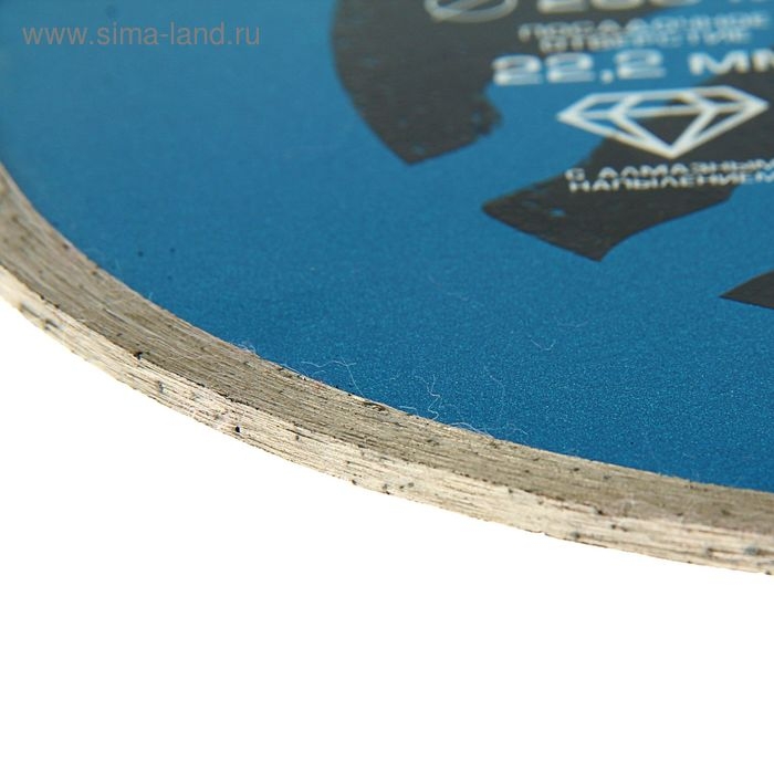 Диск алмазный отрезной ТУНДРА, сплошной, мокрый рез, 200 х 22 мм Диск алмазный отрезной ТУНДРА, сплошной, мокрый рез, 200 х 22 мм