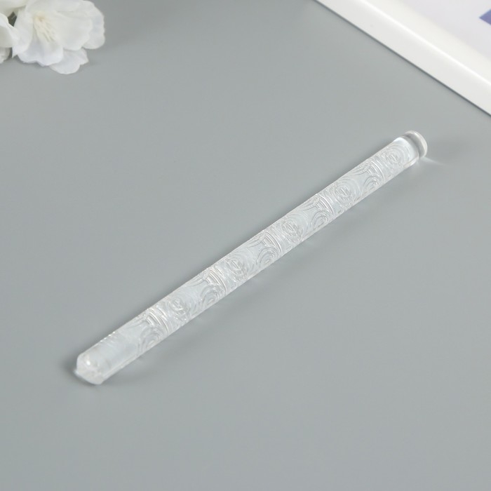 Скалка для творчества акрил  Скалка для творчества акрил "Спираль" 16х1 см