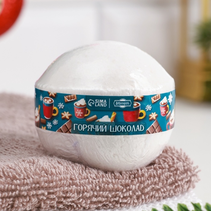 Новый год Набор бомбочек 3 шт Новый год Набор бомбочек 3 шт "Ванильное мороженное, Брусника, Горячий шоколад"
