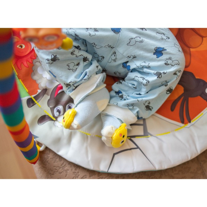 Подарочный набор браслетики + носочки погремушки «На полянке», Крошка Я Подарочный набор браслетики + носочки погремушки «На полянке», Крошка Я