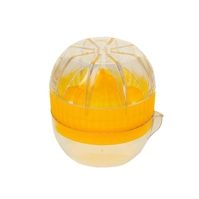 Соковыжималка для цитрусовых с лотком и крышкой Доляна, d=7,5 см, 7×7×8 см, цвет МИКС Соковыжималка для цитрусовых с лотком и крышкой Доляна, d=7,5 см, 7×7×8 см, цвет МИКС