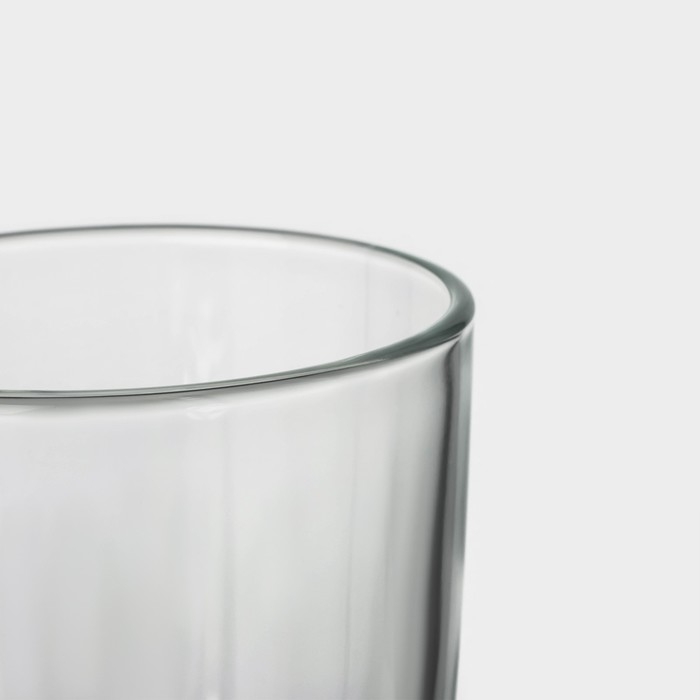 Кружка стеклянная «Время дегустаций кофе», 320 мл, 2 шт