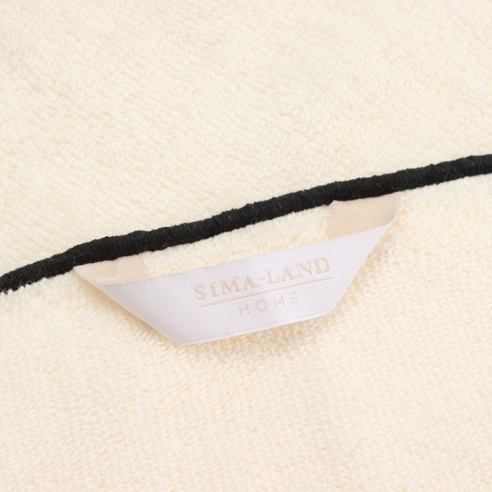 Полотенце махровое SL HOME: Black Frame Полотенце махровое SL HOME: Black Frame "Айвори" 50х90 см, 100% хлопок, 470 г/м2