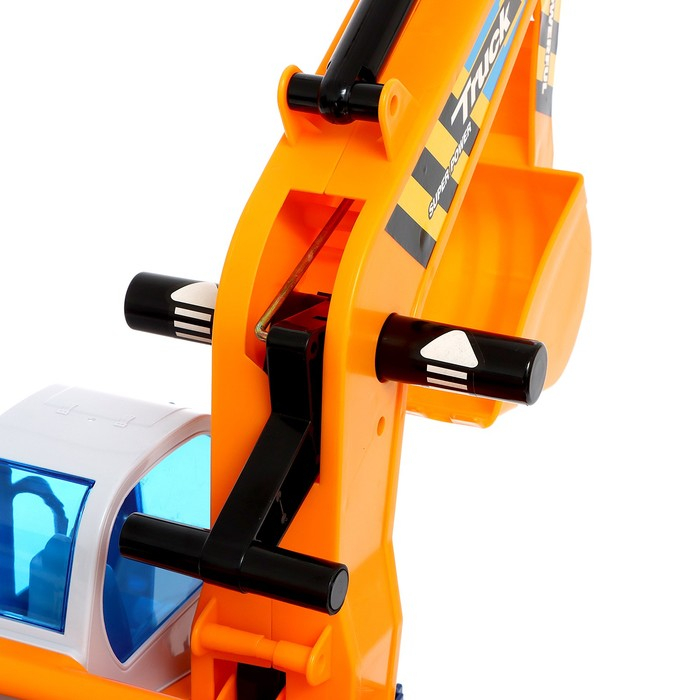 Толокар «Экскаватор», подвижный ковш, цвет жёлтый Толокар «Экскаватор», подвижный ковш, цвет жёлтый