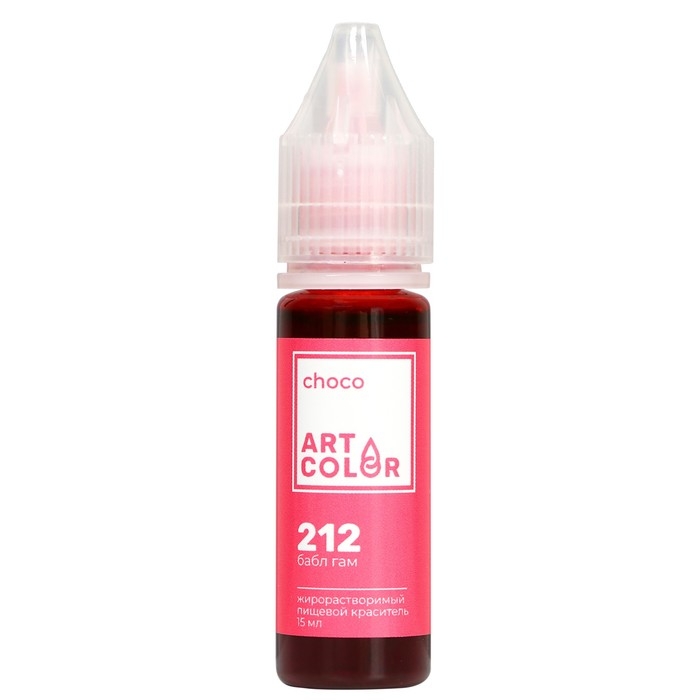 Пищевой краситель жирорастворимые Бабл гам 15 мл Пищевой краситель жирорастворимые Бабл гам 15 мл