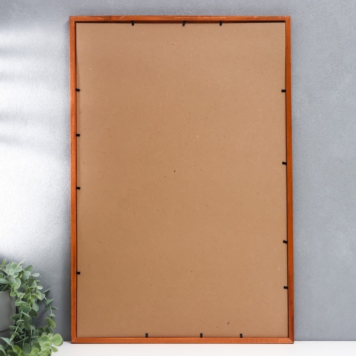 Фоторамка дерево 40х60 (1701) (пластиковый экран) орех Фоторамка дерево 40х60 (1701) (пластиковый экран) орех