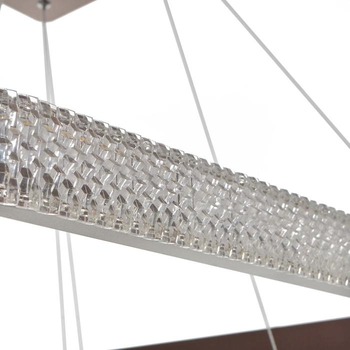 Люстра с ПДУ 1509/2CF LED 90Вт 3000-6000К кофе 60х60х104 см BayerLux