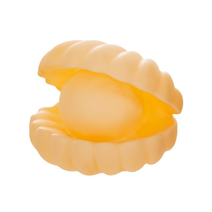 Ночник Ночник "Ракушка с жемчужиной" LED батарейки 3хLR фосфорный 10x9xx9,5 см RISALUX МИКС