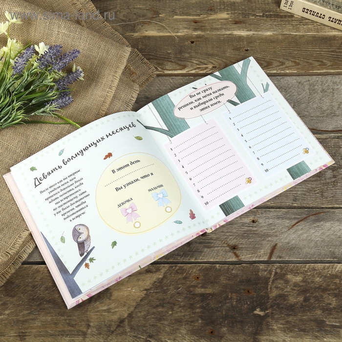 Фотоальбом Фотоальбом "Первый альбом малышки" 80 страниц