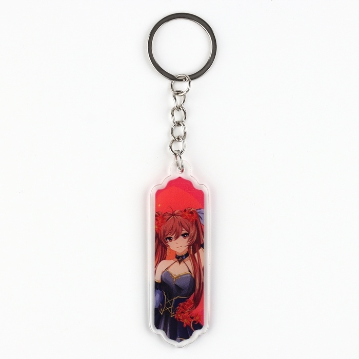 Брелок для ключей «Девушка», 10.5 х 2 см