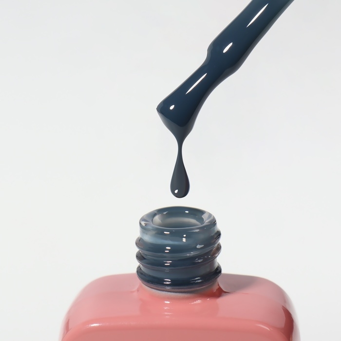 Гель лак для ногтей «GENTLE», 3-х фазный, 10 мл, LED/UV, цвет серый (5)