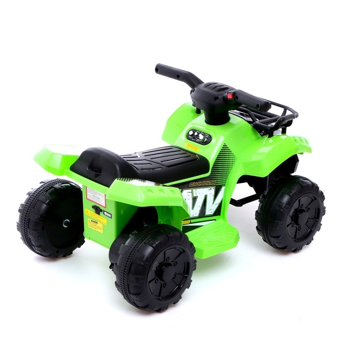Электромобиль «Квадроцикл», цвет зелёный Электромобиль «Квадроцикл», цвет зелёный